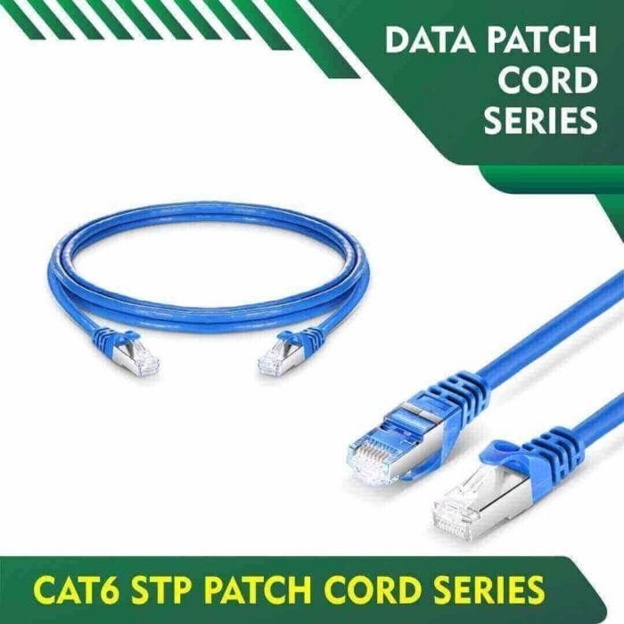 Cat6 stp Blue Patch cord 24 awg 0.06cm-100 meter - Image 1