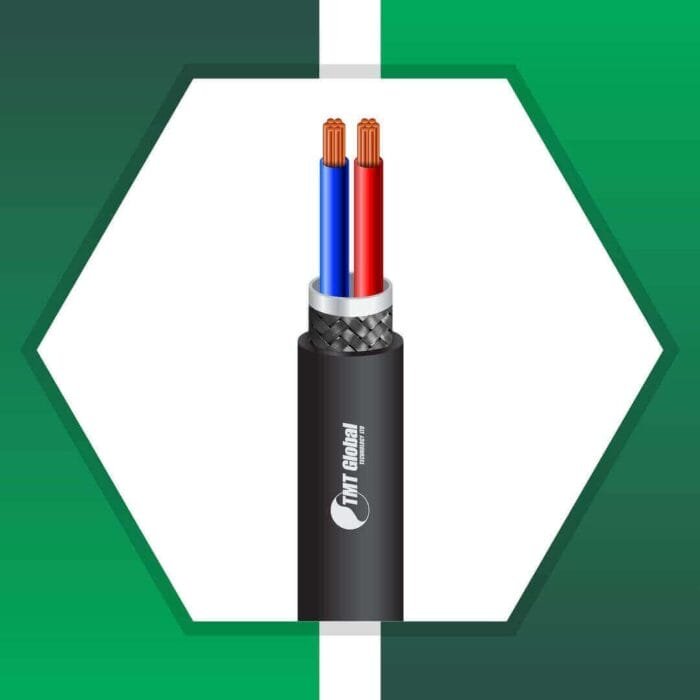 2 core Alarm cable braid shielded PE outdoor 16 to 24 awg 305m - Image 8