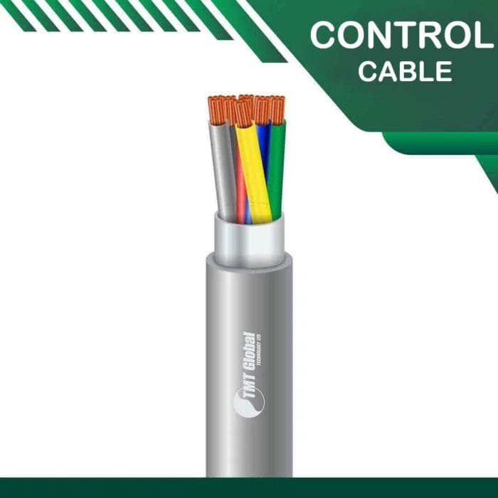 6 core control cable shielded pvc 10 to 24 awg 305m - Image 1