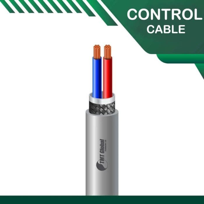 2 core control cable braid shielded pvc 10 to 24 awg 305m - Image 1