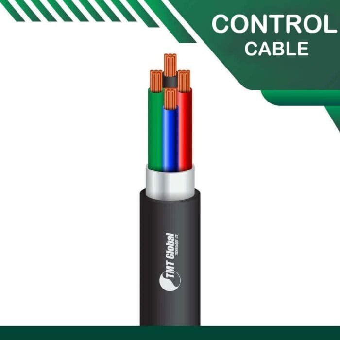 4 core control cable shielded outdoor 10 to 24 awg 305m - Image 1