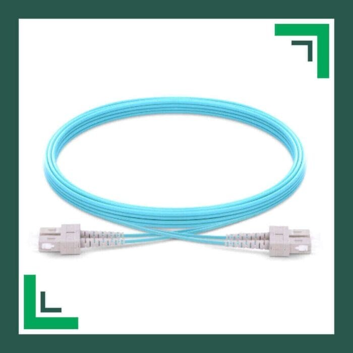 sc to sc upc duplex om3 fiber patch cord lszh multimode 1-100 meter - Image 4