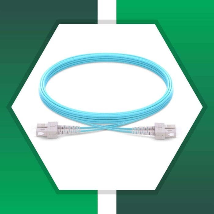 sc to sc upc duplex om3 fiber patch cord lszh multimode 1-100 meter - Image 5