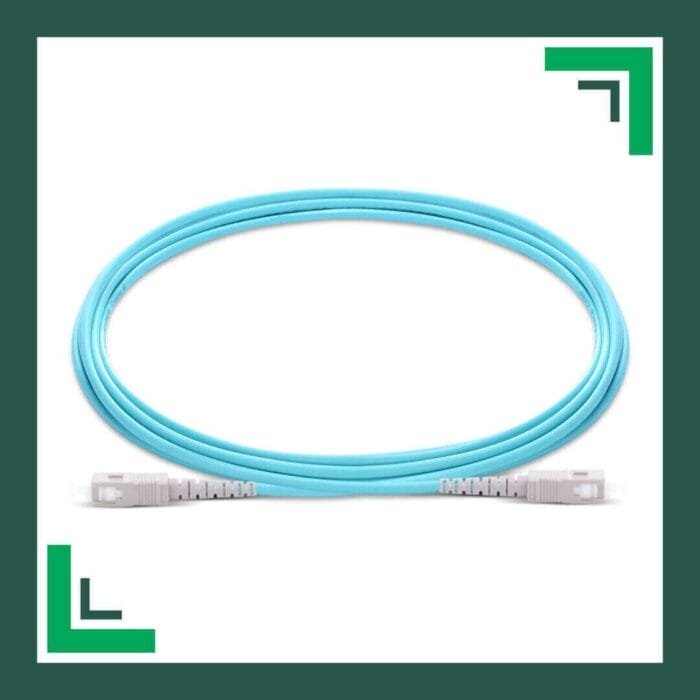 sc to sc upc simplex om3 fiber patch cord lszh multimode 1-100 meter - Image 3