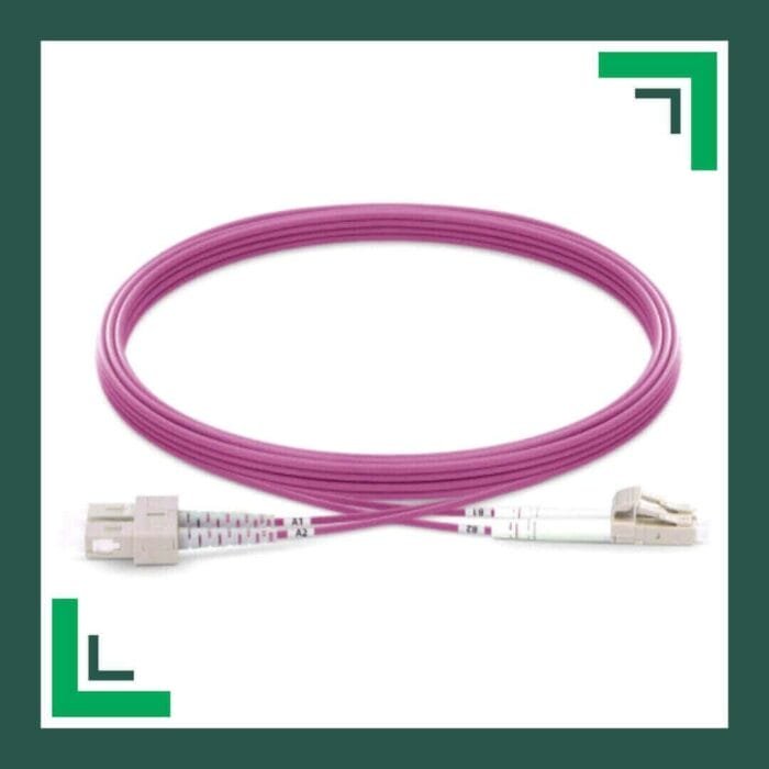 sc to lc upc duplex om4 fiber patch cord lszh multimode 1-100 meter - Image 4