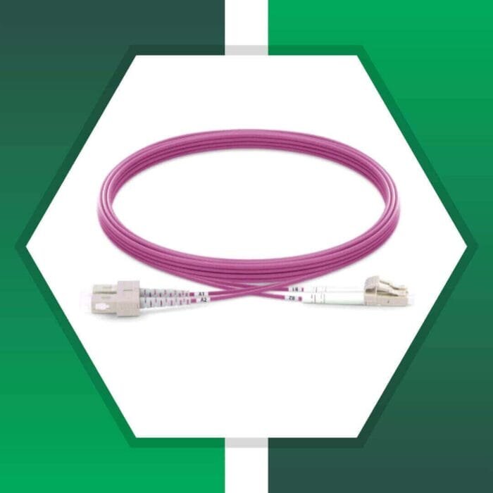 sc to lc upc duplex om4 fiber patch cord lszh multimode 1-100 meter - Image 5