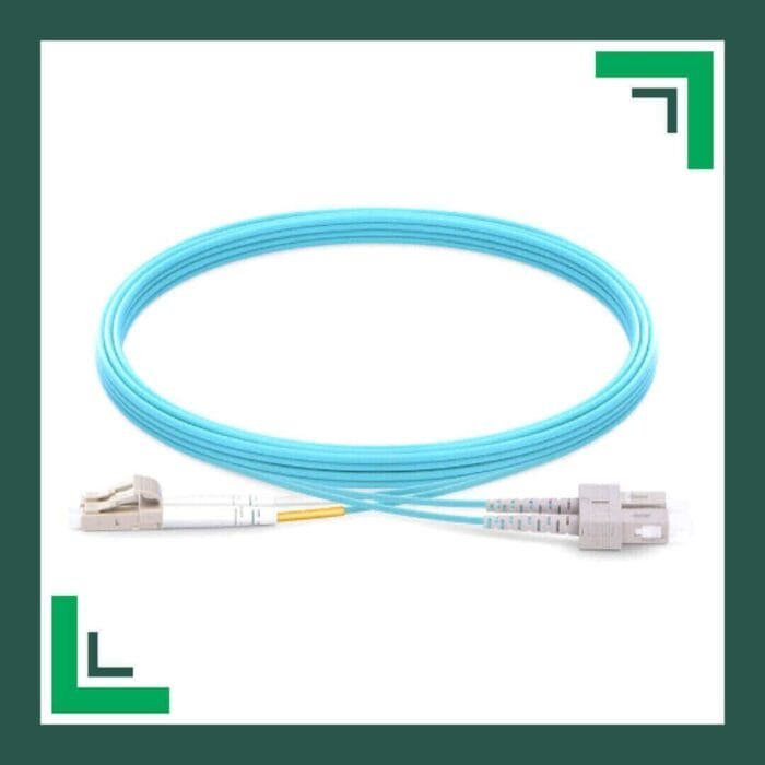 sc to lc upc duplex om3 fiber patch cord lszh multimode 1-100 meter - Image 4