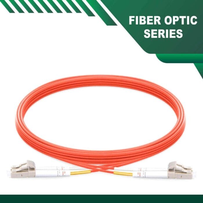 lc to lc upc duplex om2 fiber patch cord lszh multimode 1-100 meter - Image 1