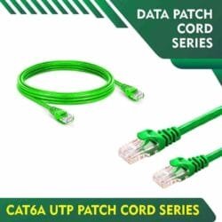Cat6a utp Green Patch cord 23 awg 0.06cm-100 meter Cat6a utp 6A3PMNXX Green Patch cord 23 awg 0.06cm-100 meter Cat6a utp 6A4PBNXX Green Patch cord 24 awg 0.06cm-100 meter