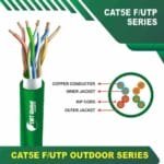 Cat5e f utp 5xxx5B pe Outdoor Cable 24 awg 4 pair 305m - Image 6