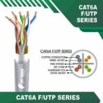 Cat6a f utp 6axx6m LSZH Cable 23 awg 4 pair 305m - Image 6