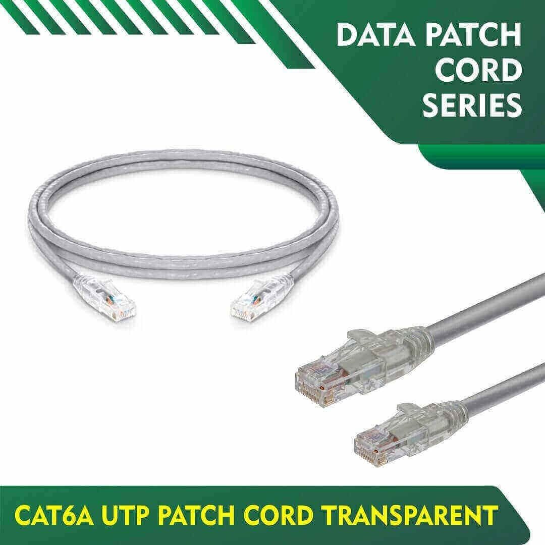 GREY-3.jpg Cat6a utp 6A3RMGXX Transparent Patch cord Grey 23 awg 0.06cm-100 meter