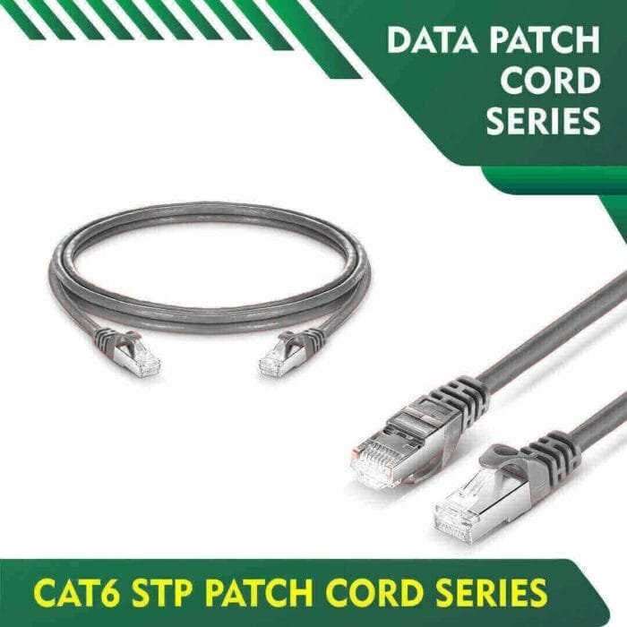 Cat6 23 awg 6X3SMGXX stp Grey Patch cord 0.06cm-100 meter - Image 1