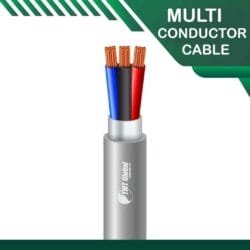 3 core Multi conductor cable shielded 16 to 24 awg 305m