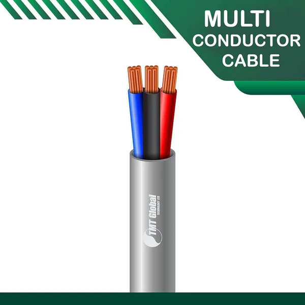 Three Conductor best 3 core Multi conductor cable 16 to 24 awg 305m