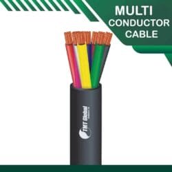 8 core Multi conductor cable outdoor 16 to 24 awg 305m
