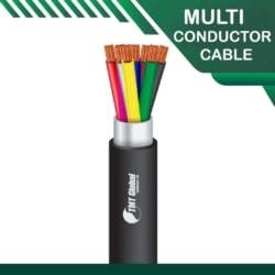 8 core Multi conductor cable PE shielded outdoor 16 to 24 awg 305m