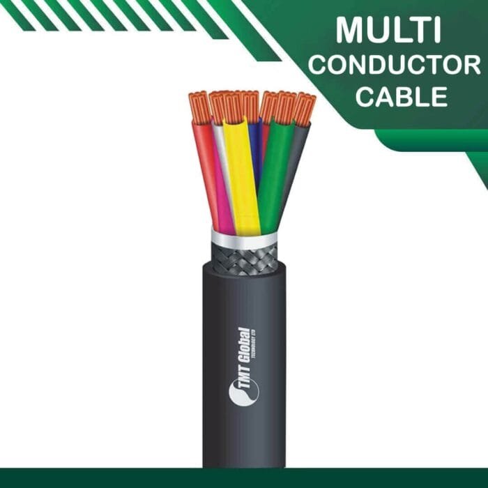 8 core Multi conductor cable PE braid shielded outdoor 16 to 24 awg 305m - Image 1
