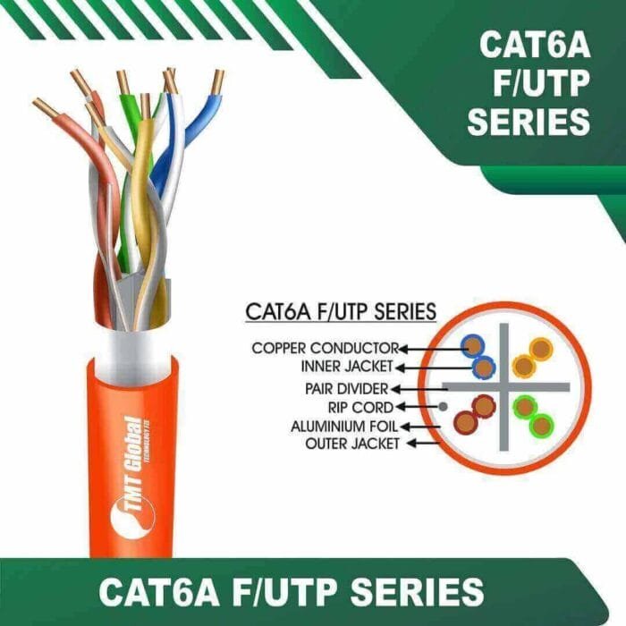 Cat6a f utp 6axx6m LSZH Cable 23 awg 4 pair 305m - Image 7