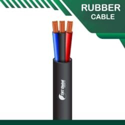 3 core Rubber cable outdoor 16 to 24 awg 305m