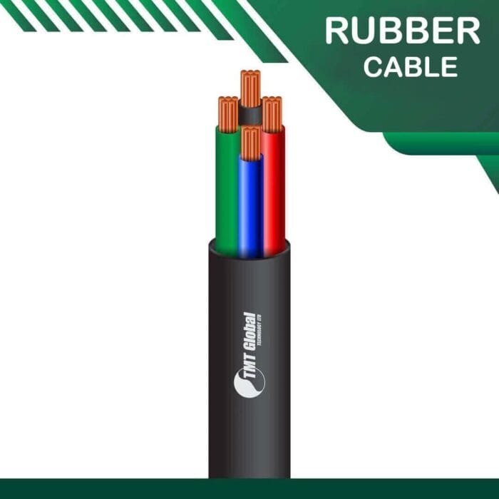 4 core Rubber cable outdoor 16 to 24 awg 305m - Image 1