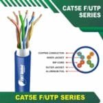 Cat5e f utp 5xxx5B LSZH Cable 24 awg 4 pair 305m