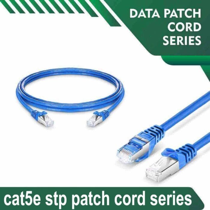 Cat5e stp 5X4SMBXX Blue Patch cord 24 awg 0.06cm-100 meter - Image 1