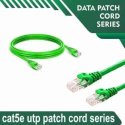 Cat5e utp 5X4PMNXX Green Patch cord 24 awg 0.06cm-100 meter Cat5e utp 5X4PBNXX Green Patch cord 24 awg 0.06cm-100 meter