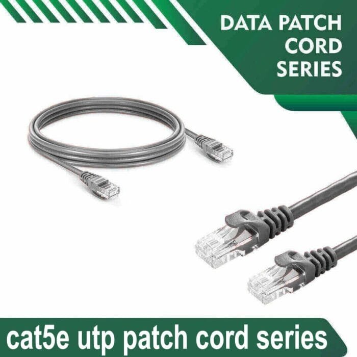 Cat5e utp 5X4PMGXX Grey Patch cord 24 awg 0.06cm-100 meter - Image 1