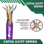 Cat6a u utp 6axx6m pvc Cable 23 awg 4 pair 305m - Image 9