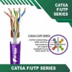 Cat6a f utp 6axx6m LSZH Cable 23 awg 4 pair 305m - Image 9
