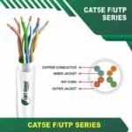 Cat5e f utp 5xxx5B LSZH Cable 24 awg 4 pair 305m - Image 3