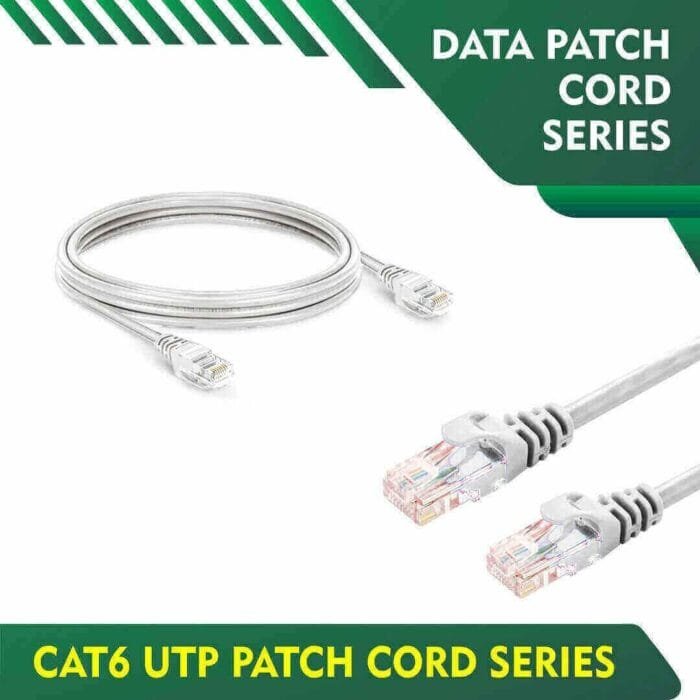 Cat6 utp Patch cord 23 awg White 0.06cm-100 meter 6X3PBXXX - Image 1