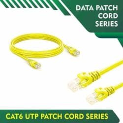 Cat6 utp Patch cord 24 awg Yellow 0.06cm-100 meter 6X4PBXXX Cat6 utp Patch cord 23 awg Yellow 0.06cm-100 meter 6X3PBXXX Cat6 utp 6X3PMGXX Yellow Patch cord 23 awg 0.06cm-100 meter