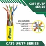 Cat6 U utp 6xxx2B PE Outdoor Cable 23 awg 4 pair 305m - Image 3