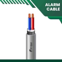 2 core Alarm cable braid shielded 16 to 24 awg 305m