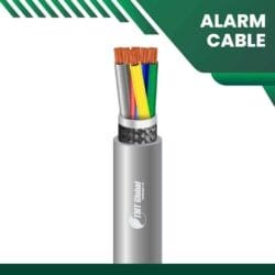 6 core Alarm cable braid shielded 16 to 24 awg 305m