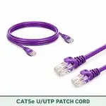 Cat5e U/UTP 5X4PMUOKXX Series | 24 AWG Outdoor Network Patch Cord violet color