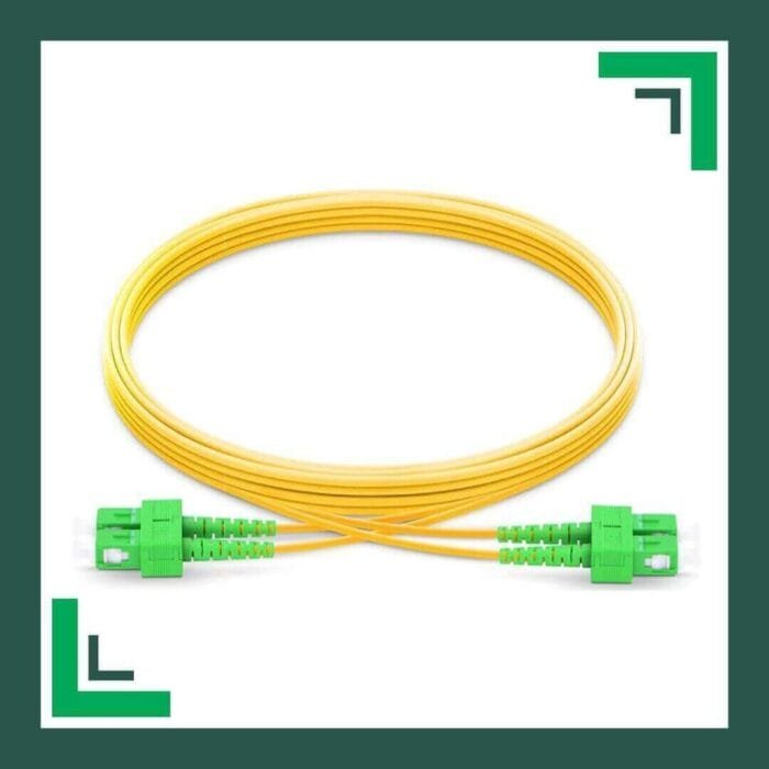 sc to sc apc duplex fiber patch cord lszh single mode 1-100 meter - Image 3