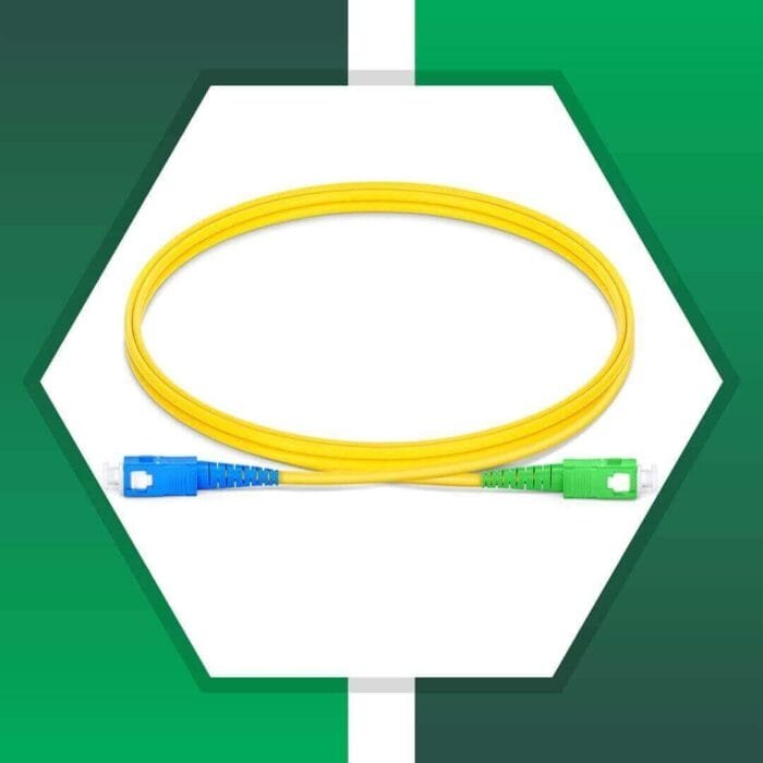sc apc to sc upc simplex fiber patch cord lszh single mode 1-100 meter - Image 5