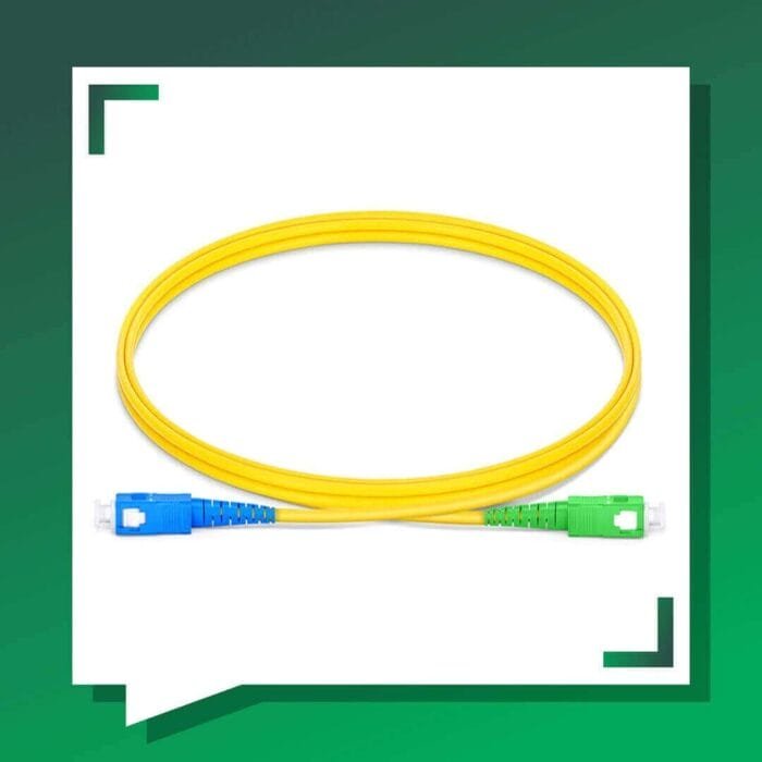 sc apc to sc upc simplex fiber patch cord lszh single mode 1-100 meter - Image 6