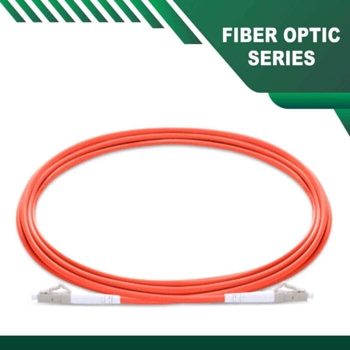 lc to lc upc simplex om2 fiber patch cord lszh multimode 1-100 meter - Image 1