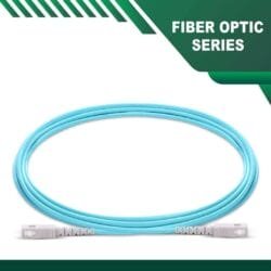 sc to sc upc simplex om3 fiber patch cord lszh multimode 1-100 meter
