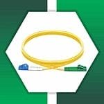 lc apc to lc upc duplex fiber patch cord lszh single mode 1-100 meter