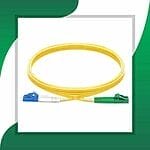 lc apc to lc upc duplex fiber patch cord lszh single mode 1-100 meter