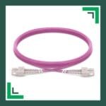 sc to sc upc duplex om4 fiber patch cord lszh multimode 1-100 meter - Image 4