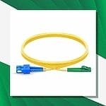 lc apc to sc upc duplex fiber patch cord lszh single mode 1-100 meter