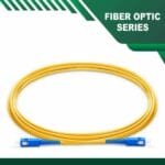 sc to sc upc simplex fiber patch cord lszh single mode 1-100 meter