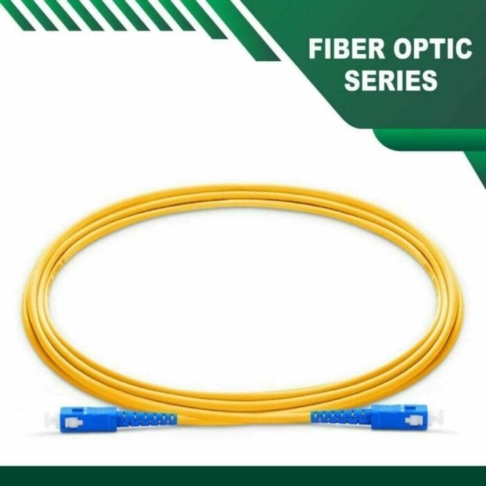 sc to sc upc simplex fiber patch cord lszh single mode 1-100 meter - Image 1
