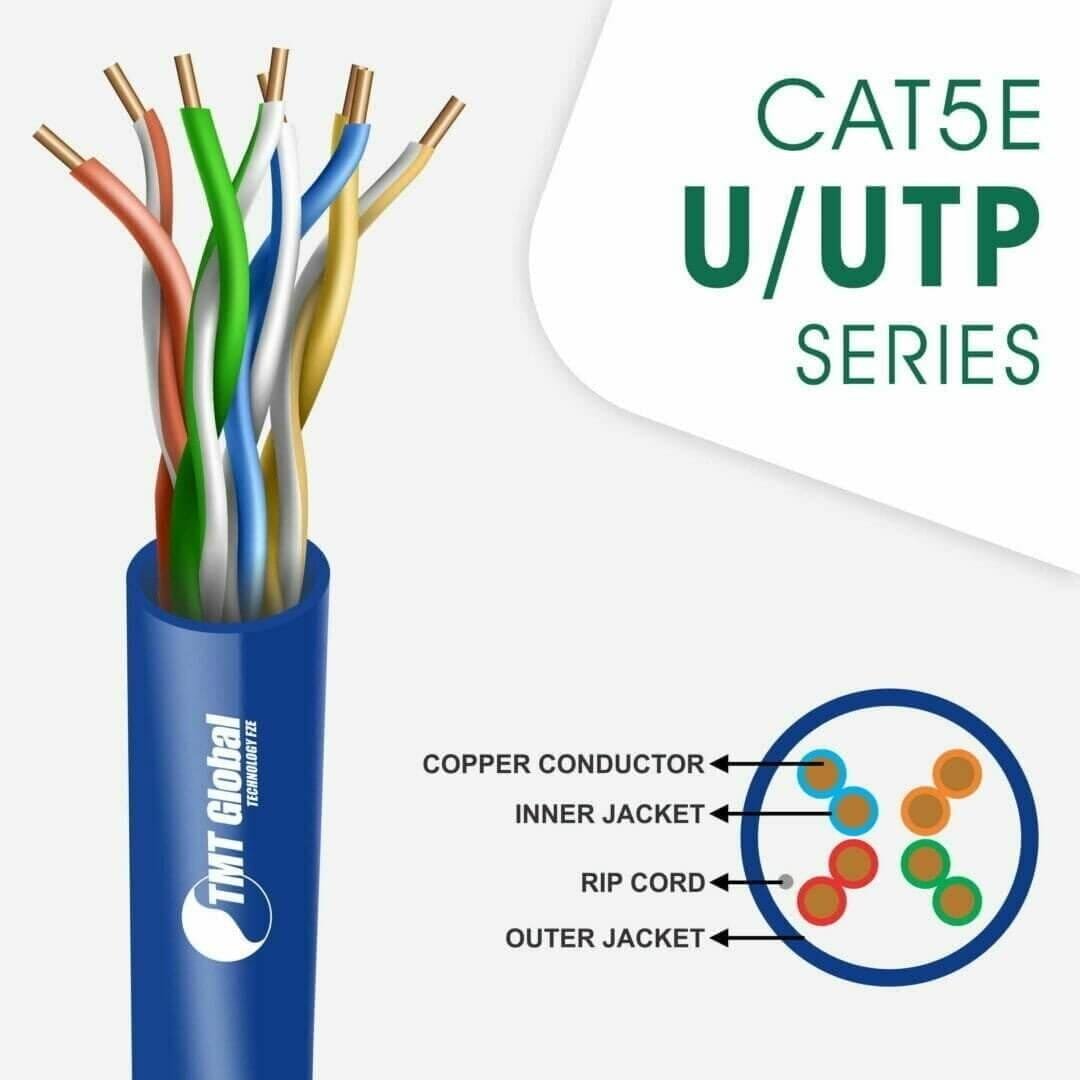 CAT5e U/UTP PVC Network Cable 24 AWG 4 Pair 305 m – 5X14ZMPX Series CAT5e U/UTP PVC Network Cable 24 AWG 4 Pair 305 m – 5X14ZMPX Series